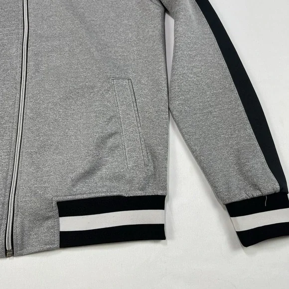 HUDSON OUTERWEAR ACTIVEWEAR ATHLETIC ZIP UP JACKET MEN'S SIZE: SMALL - Picture 3 of 12